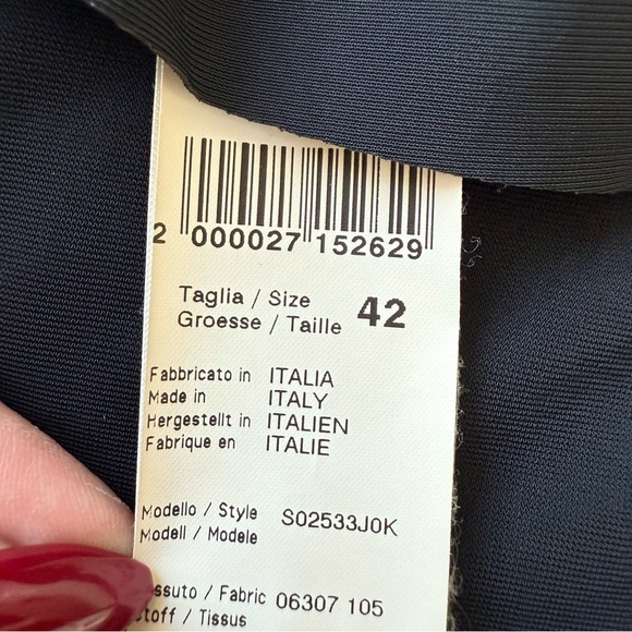 NWT!!! Peserico women long evening dress size 42IT or M Retail 448$ - Picture 8 of 8